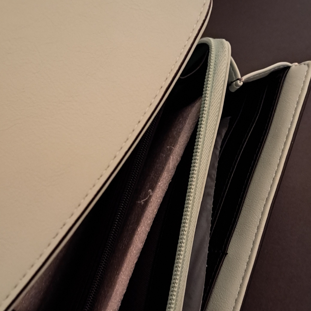 Vera Wang Mint Green Crossbody Bag - Picture 7 of 10